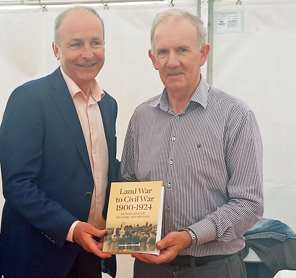 Gerard O'Rourke and Micheal Martin